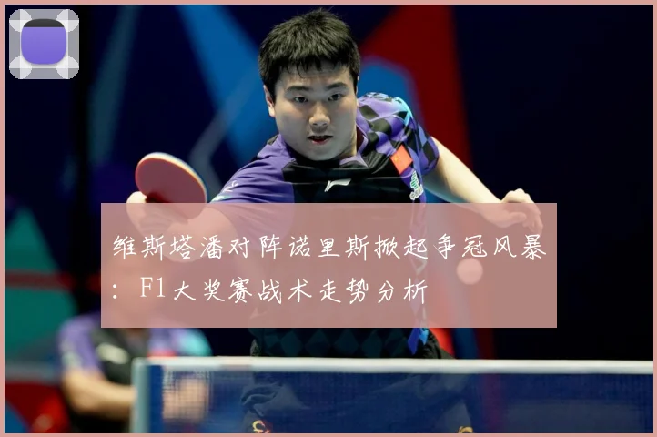 维斯塔潘对阵诺里斯掀起争冠风暴：F1大奖赛战术走势分析